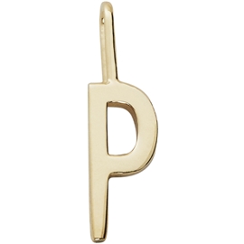 Design Letters Archetype Charm 10 mm Gold A-Z P