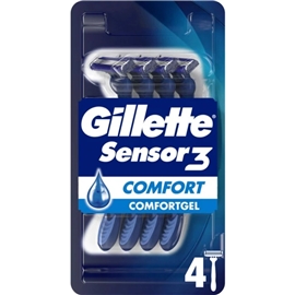 Gillette Sensor3 Razor 4 kpl/paketti