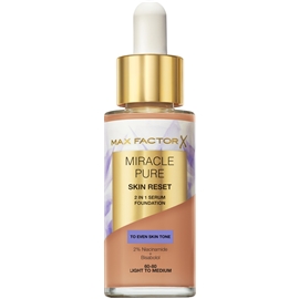 Max Factor Miracle Pure Skin Reset 2in1 Serum Foundation 30 ml 60-80 Light to Medium