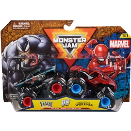 Monster Jam 1:64 Spider Man:Venom 2-kpl