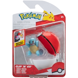 Pokémon Clip n' Go Squirtle & Poke Ball