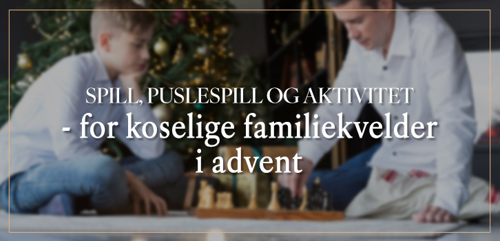 Spill, puslespill og aktivitet