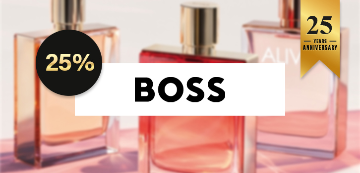 Boss - 25% rabatt