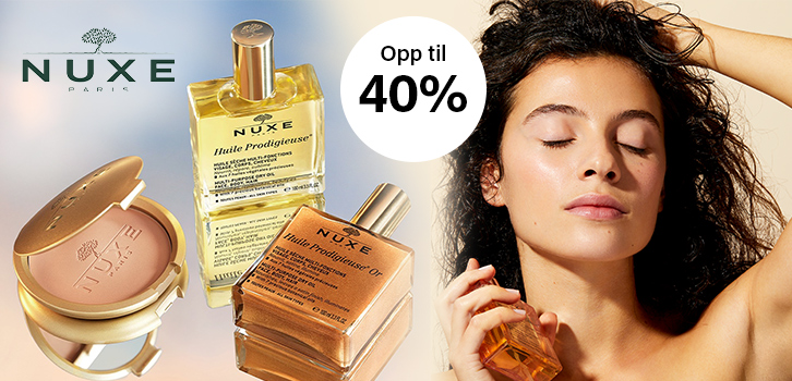 Nuxe - opp til 40% rabatt