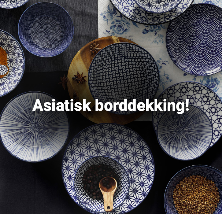 Asiatisk borddekking!