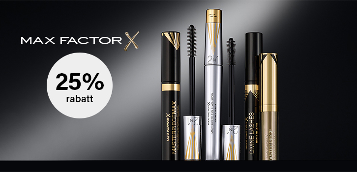 Max Factor - 20% rabatt