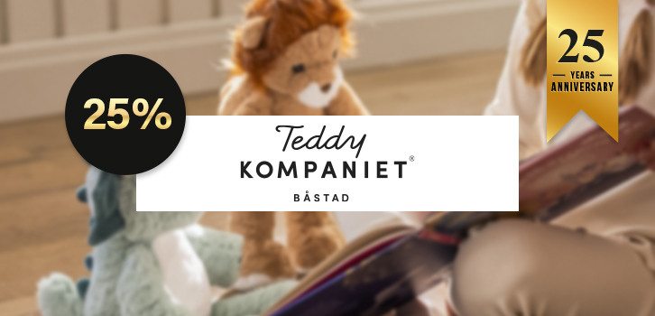 Teddykompaniet - 25% rabatt