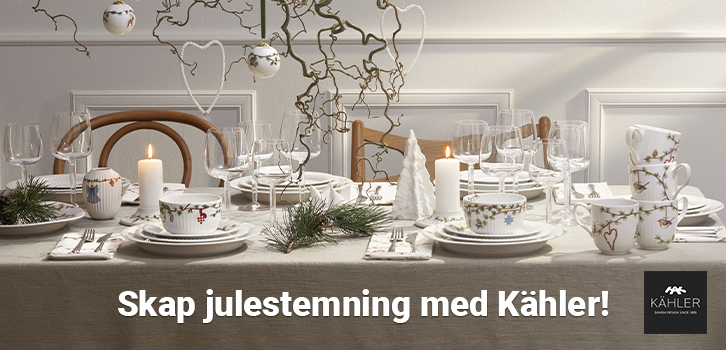 Hammershøi julekolleksjon fra Kähler!