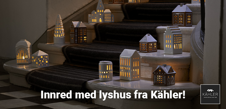 Urbania og Gingerbread hus fra Kähler!