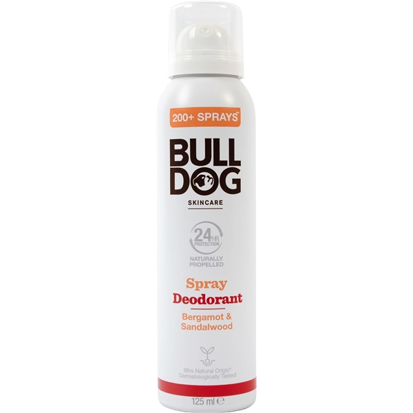 Bulldog Bergamot & Sandalwood Spray Deodorant