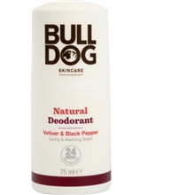 75 ml - Bulldog Vetiver & Black Pepper Deodorant