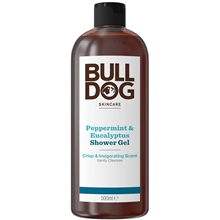 500 ml - Bulldog Peppermint & Eucalyptus Shower Gel