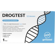 Get Tested Drogtest 12-combo 1 stk/pakke