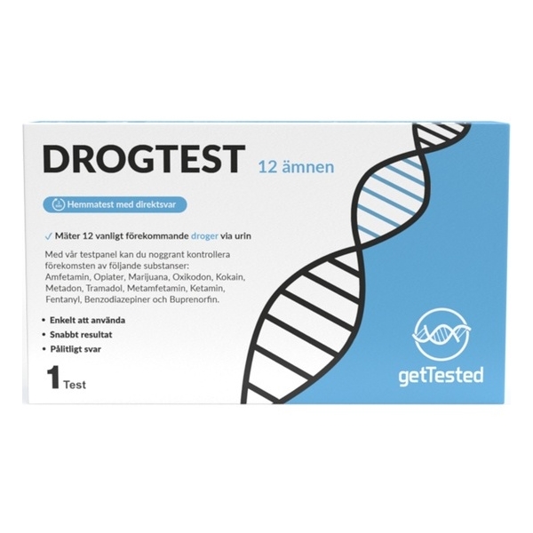 Get Tested Drogtest 12-combo (Bilde 1 av 2)