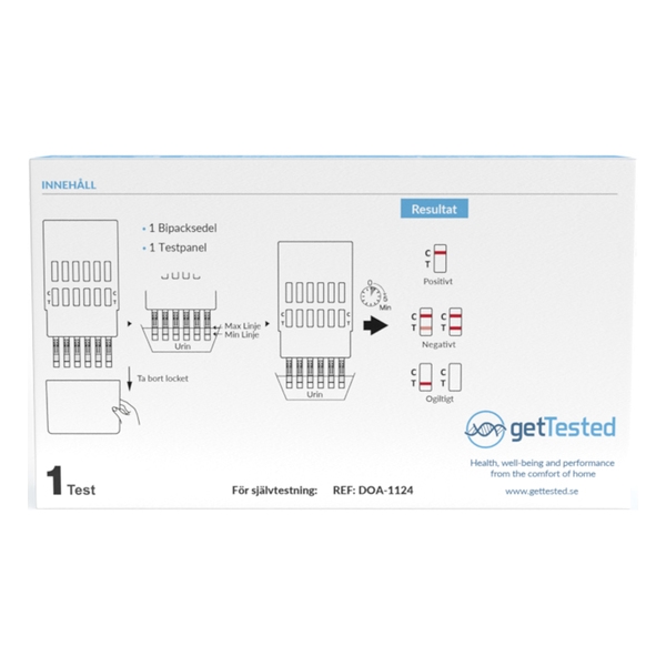 Get Tested Drogtest 12-combo (Bilde 2 av 2)