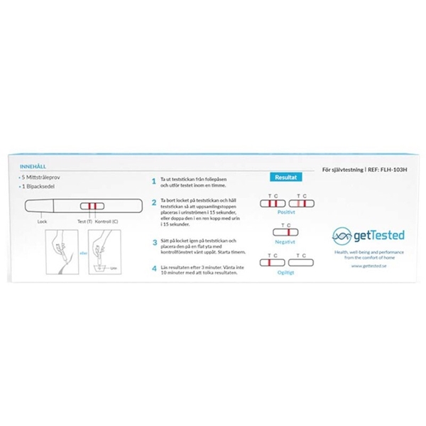 Get Tested Ägglossningstest (Bilde 2 av 2)