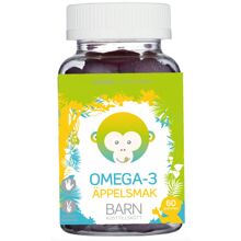 Monkids Omega-3 Barn Äpple