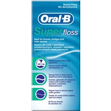 Oral-B Super Floss 50 stk/pakke