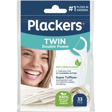 Plackers Twin 33 stk/pakke