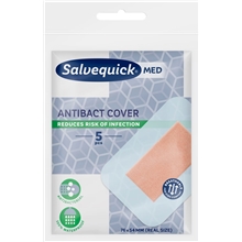 5 stk/pakke - SalvequickMED Maxi Antibact Cover