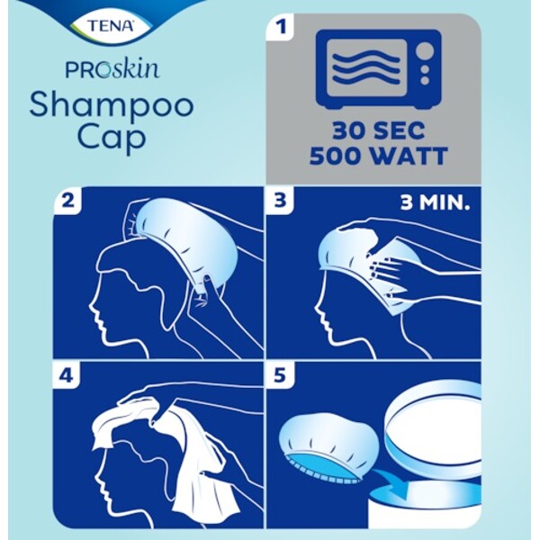 TENA ProSkin Shampoo Cap (Bilde 3 av 3)