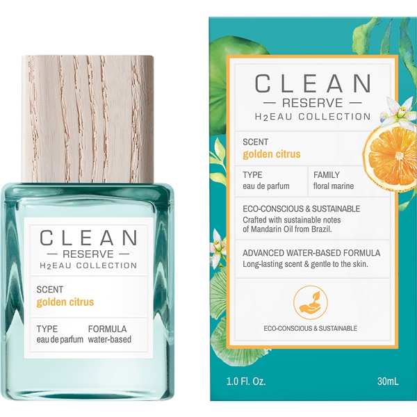 Clean Reserve H2EAU Golden Citrus - Edp (Bilde 2 av 5)