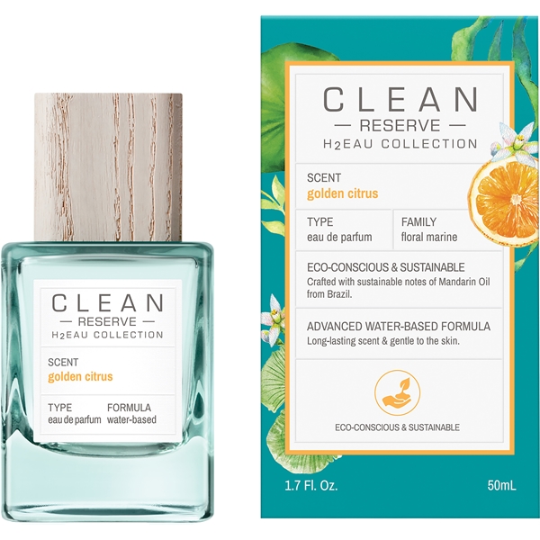 Clean Reserve H2EAU Golden Citrus - Edp (Bilde 2 av 5)