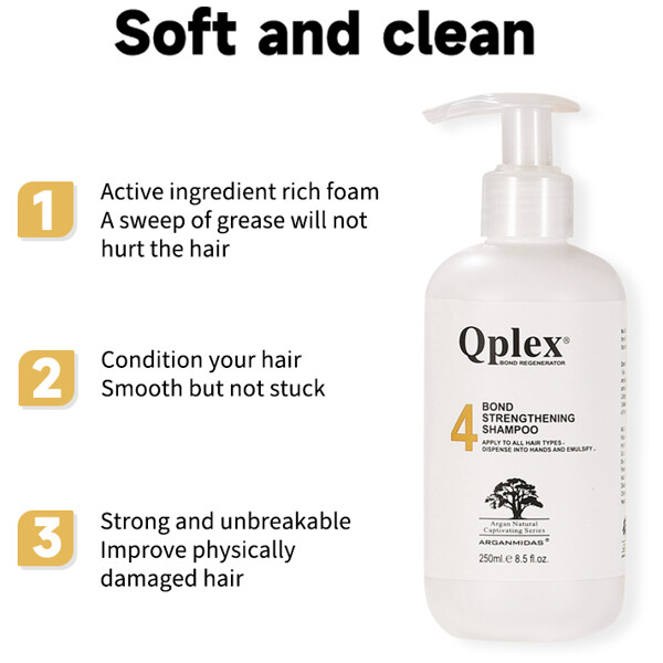 Arganmidas QPlex No.4 Bond Shampoo (Bilde 4 av 4)