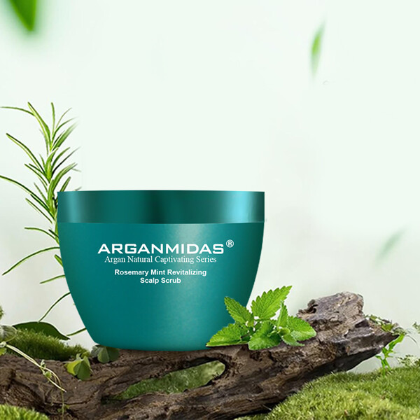 Arganmidas Rosemary Mint Revitalizing Hair Mask (Bilde 6 av 11)