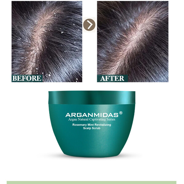 Arganmidas Rosemary Mint Revitalizing Scalp Scrub (Bilde 6 av 9)