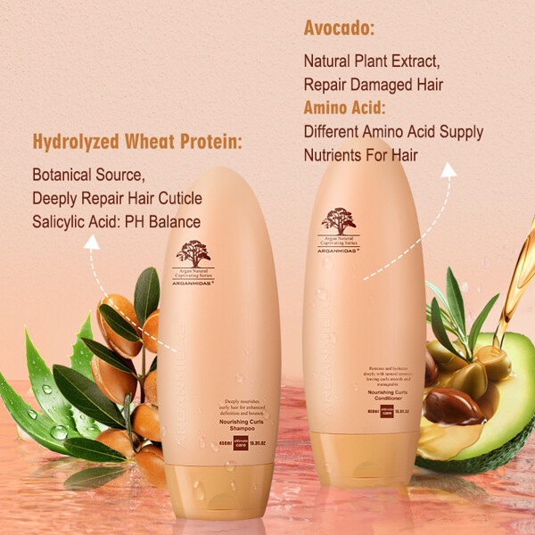 Arganmidas Nourishing Curls Shampoo (Bilde 6 av 8)