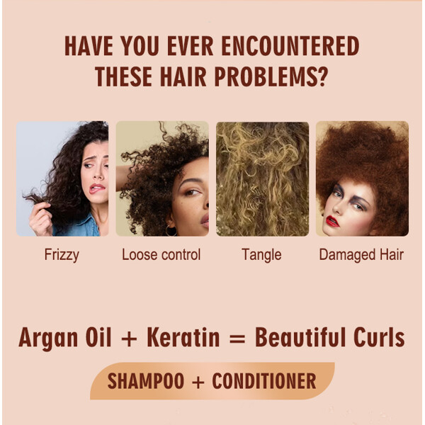 Arganmidas Nourishing Curls Conditioner (Bilde 6 av 9)