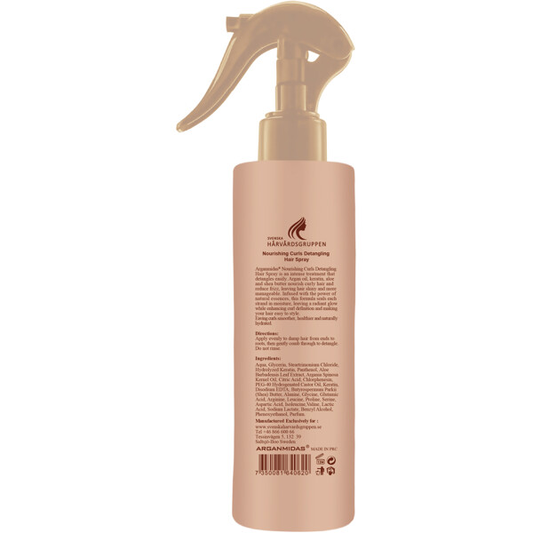 Arganmidas Nourishing Curls Detangling Hair Spray (Bilde 2 av 7)