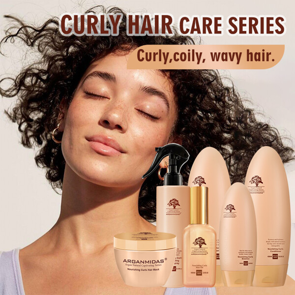 Arganmidas Nourishing Curls Hair Oil (Bilde 7 av 8)