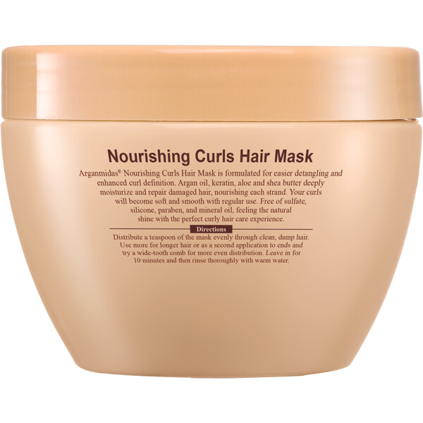 Arganmidas Nourishing Curls Hair Mask (Bilde 3 av 8)