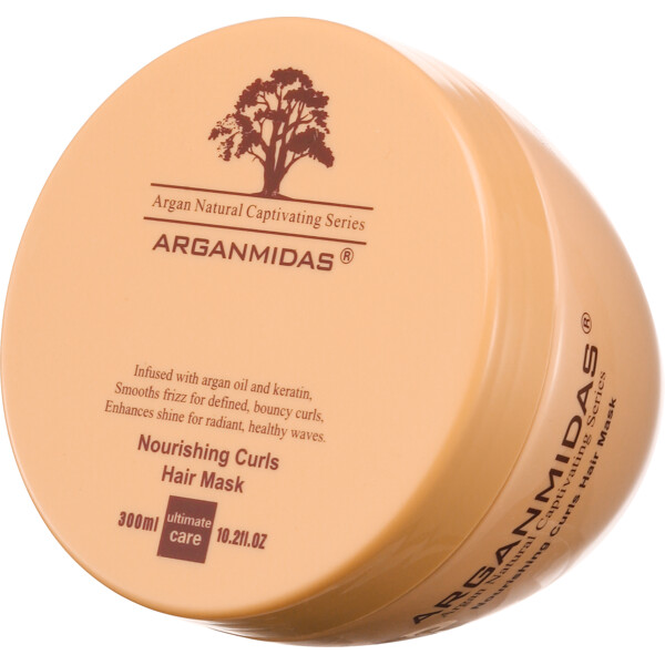 Arganmidas Nourishing Curls Hair Mask (Bilde 4 av 8)