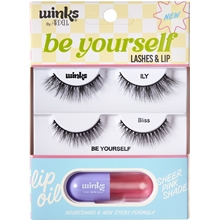 1 set - Ardell Winks Be Yourself Lashes & Lip Kit