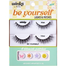 1 set - Ardell Winks Be Yourself Lashes & Patches Kit