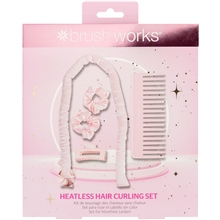 1 set - Brushworks Heatless Curling Set