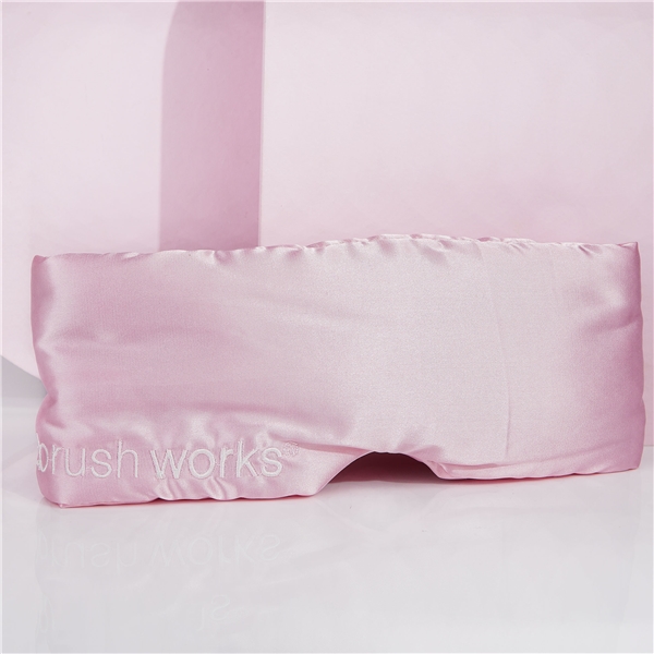 Brushworks Cushioned Satin Sleep Mask (Bilde 8 av 9)