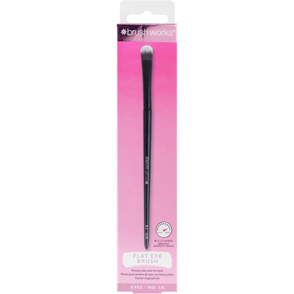 Brushworks No. 18 Flat Eye Brush (Bilde 1 av 9)