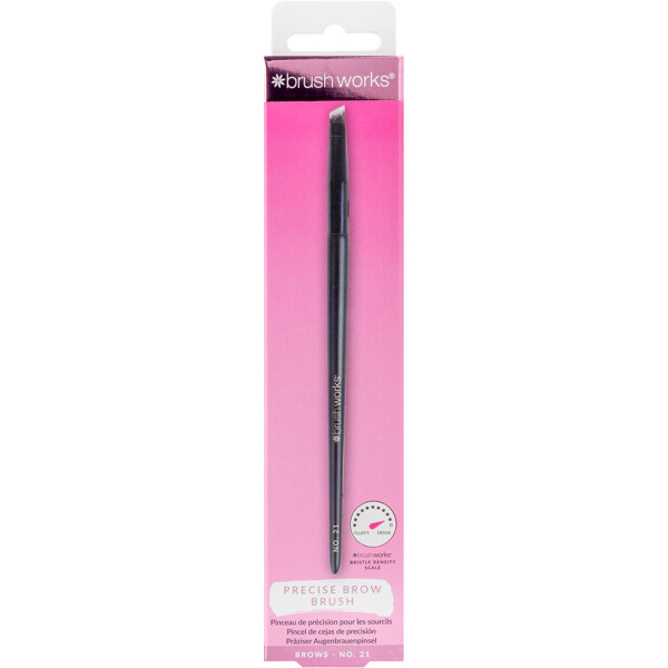 Brushworks No. 21 Precise Brow Brush (Bilde 1 av 8)