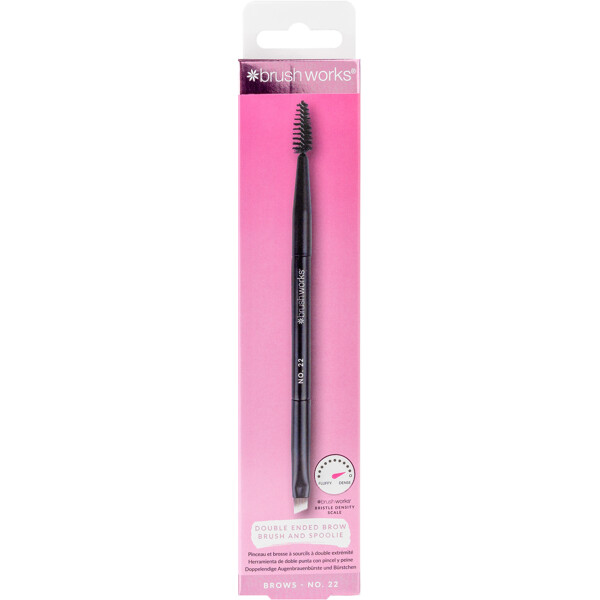 Brushworks No. 22 Brow Brush & Spoolie (Bilde 1 av 6)