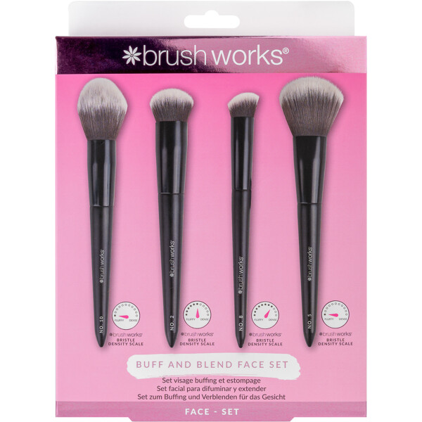 Brushworks Buff & Blend Face Set (Bilde 1 av 5)