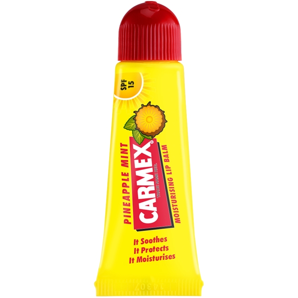 Carmex Lip Balm Pineapple Mint Tube SPF15 (Bilde 3 av 3)