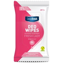 20 stk/pakke - Deep Fresh Deo Wipes Fresh Lady