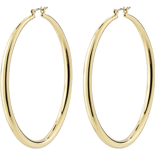 28243-2013 PRIYA Large Hoop Earrings (Bilde 1 av 4)