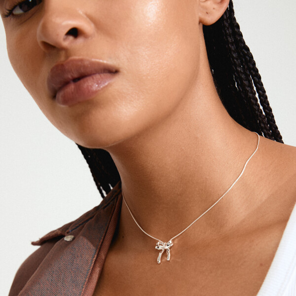 62251-6001 CASSIAN Necklace Silver Plated (Bilde 4 av 4)