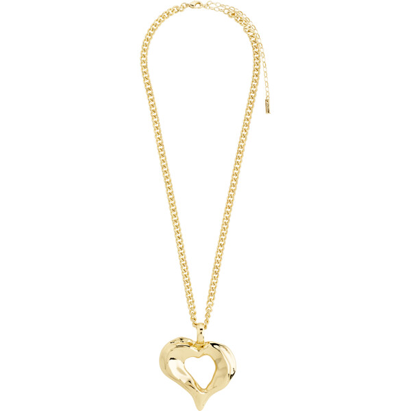 11251-2011 TIDE Heart Necklace Gold Plated (Bilde 2 av 4)