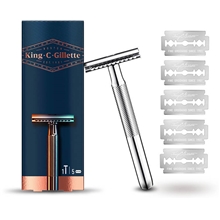 King C. Gillette Double Edge Safety Razor +5Blades